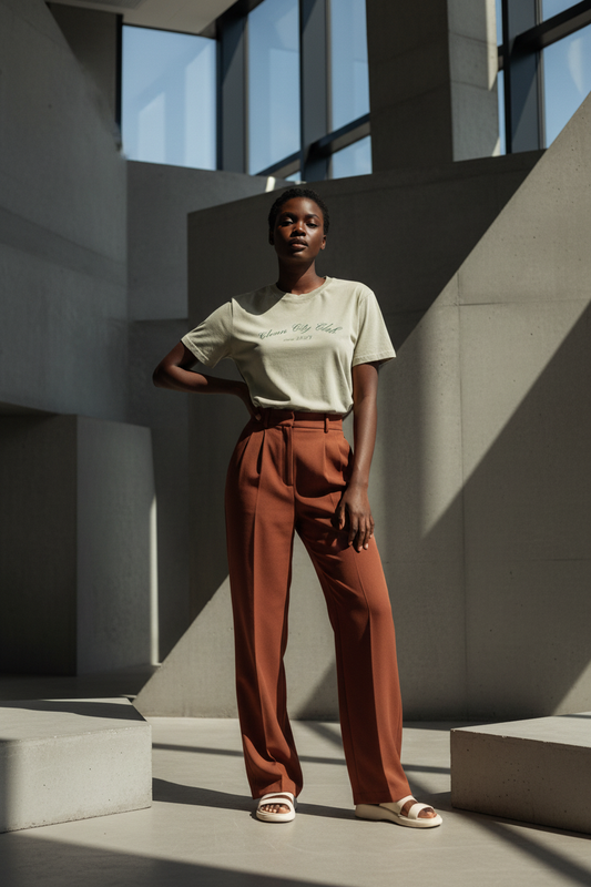 Heritage Tee - African American Female Model
